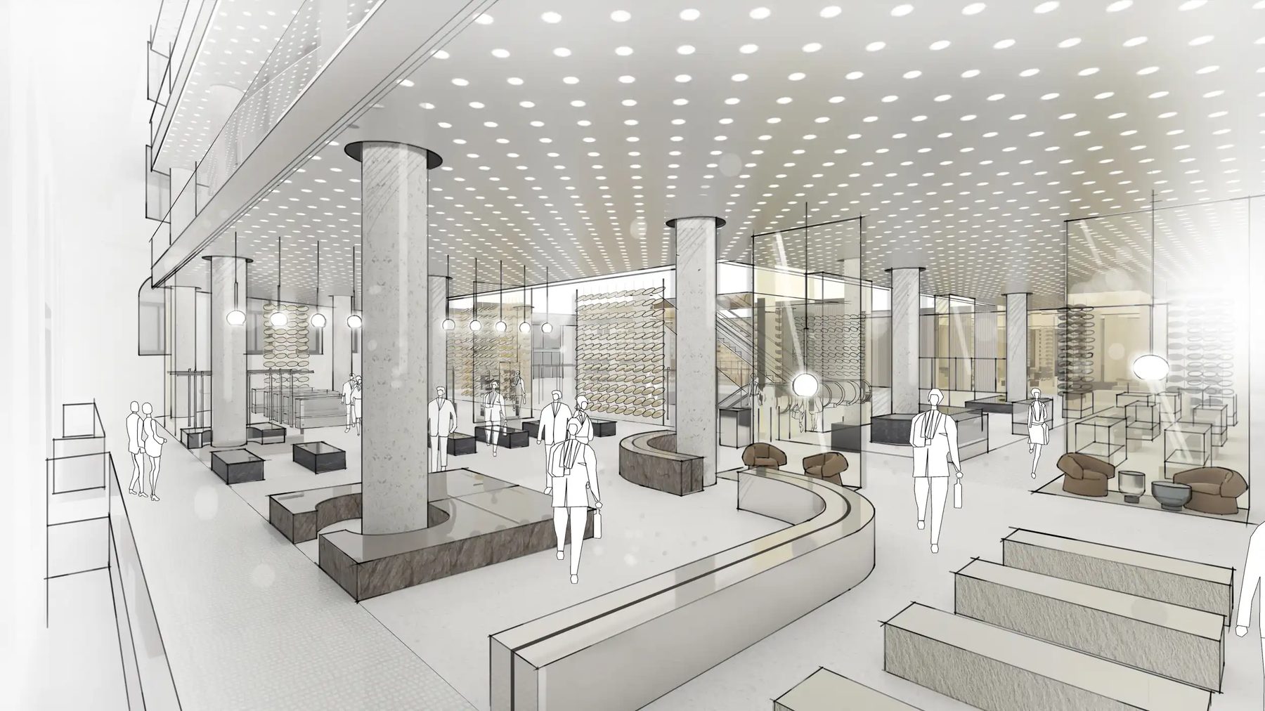 3D-Visualisierung Architektur Konzeptstudien